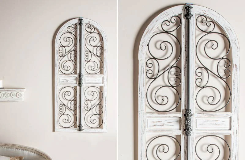 Ornate Window Wall Panel