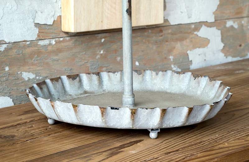 Bottle Cap Galvanized Tote with Handle