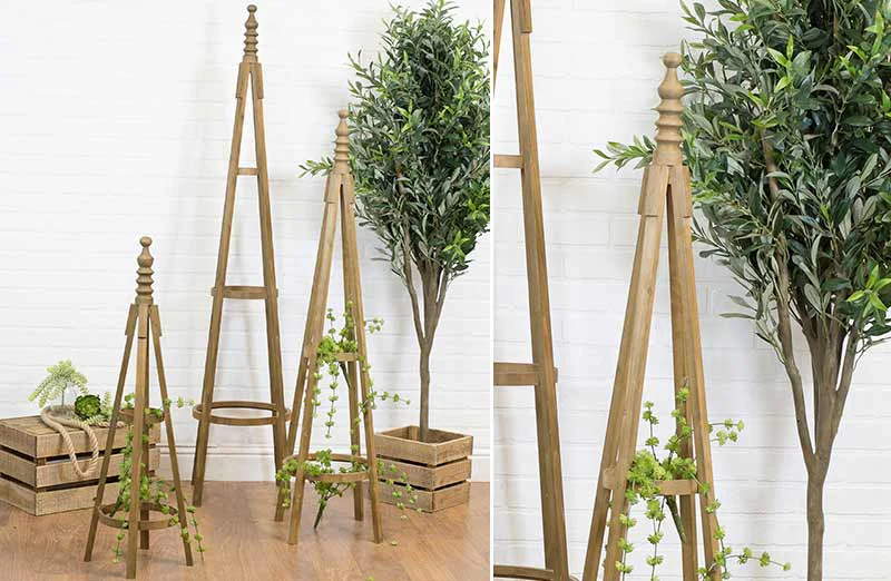 Wooden Garden Trellis  Set of 3