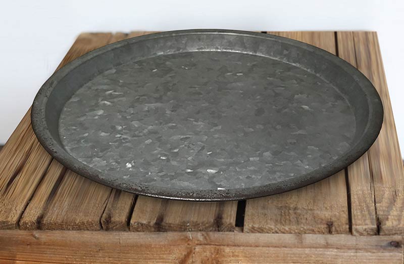 Antique Inspired Galvanized Tray