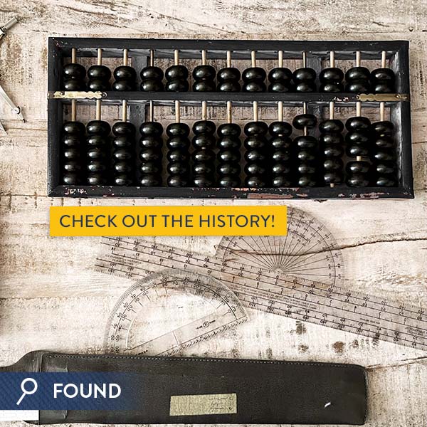 FOUND 1800s Vintage Abacus