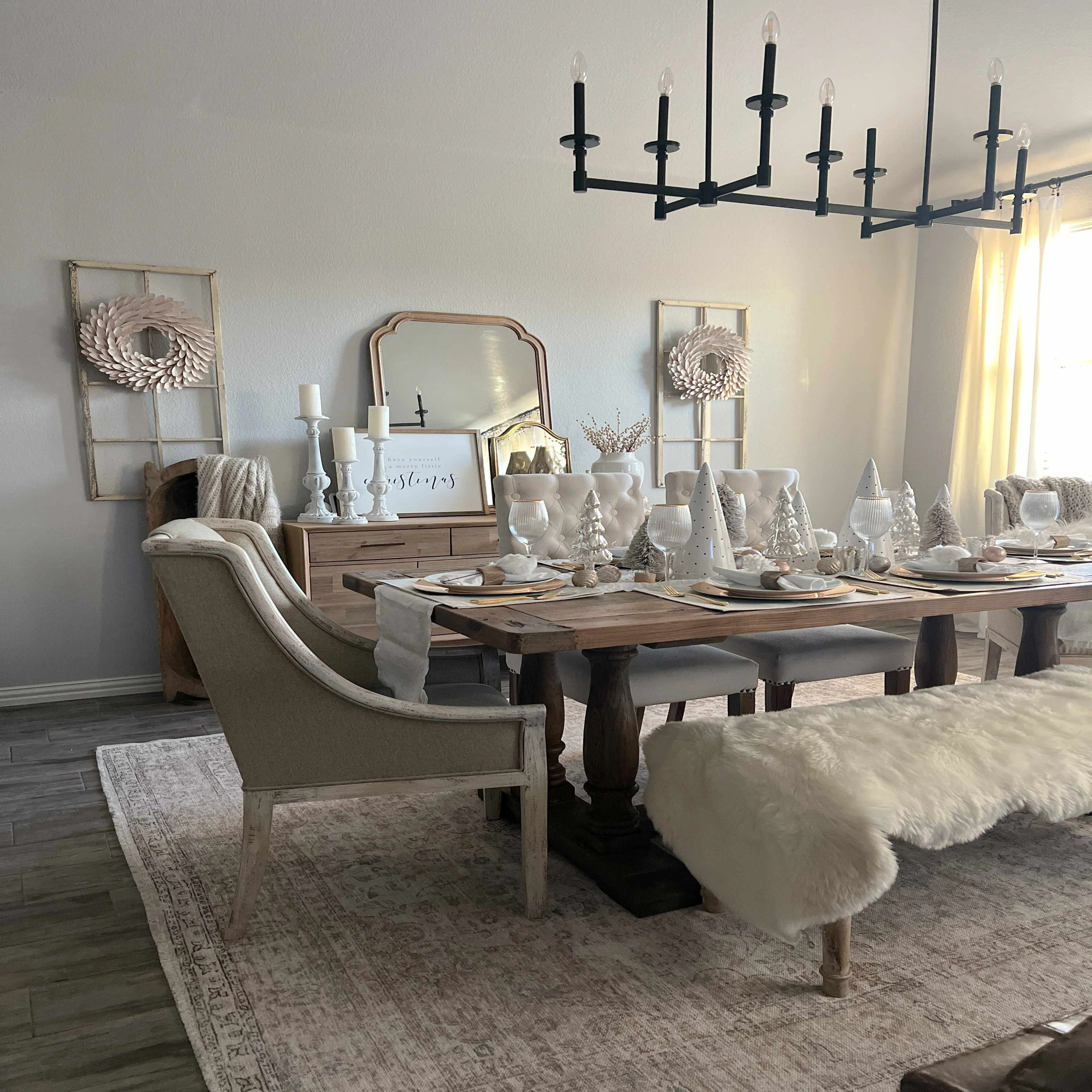 Vintage Cream Washable Area Rug