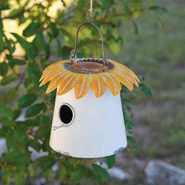Sunflower Birdhouse