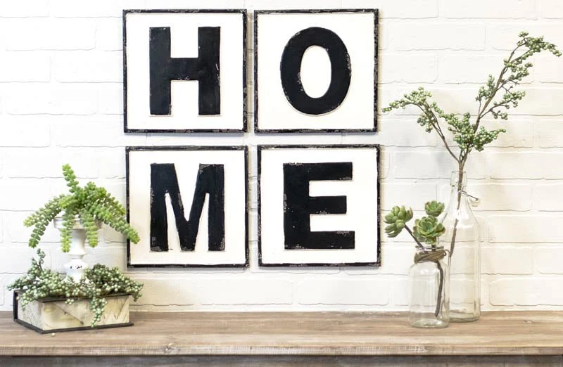 Scrabble Inspired Home Tiles