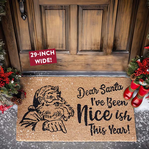 Dear Santa Doormat