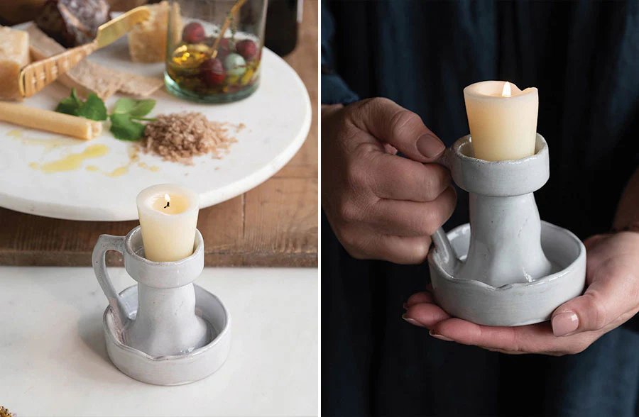 Terra-cotta Tealight Holder