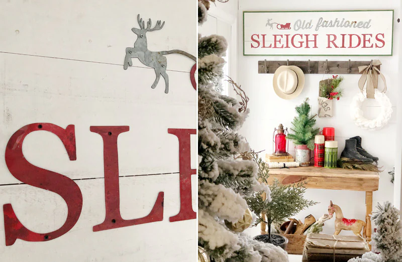 Old Fashioned Sleigh Rides Sign