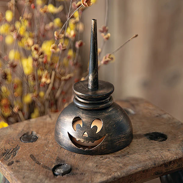 Oil Can Jack-O-Lantern