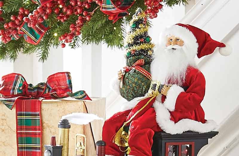 HUGE Express Delivery Train with Santa