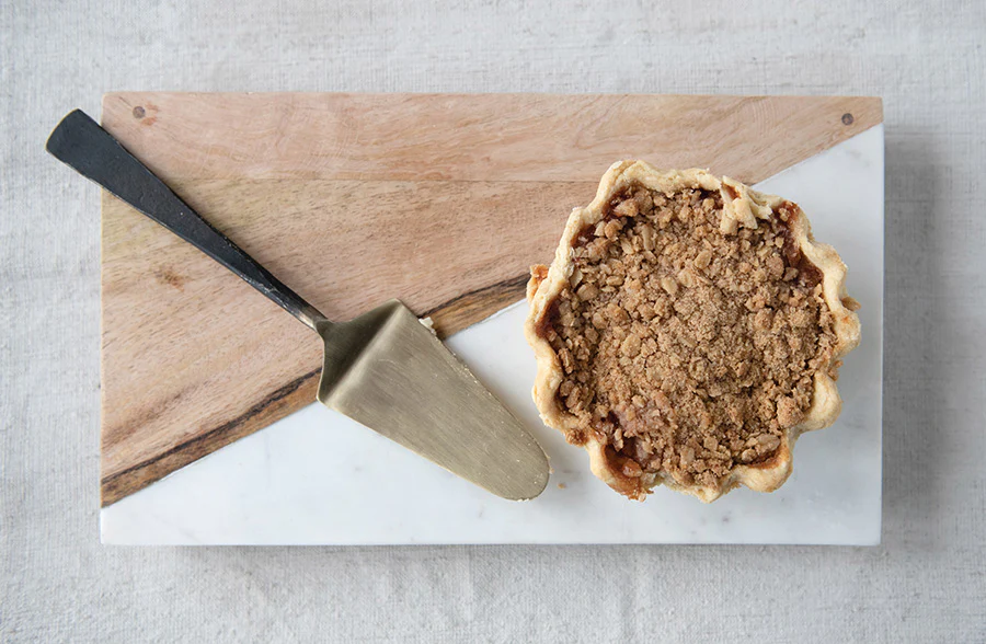 Two-Toned Marble & Mango Wood Board