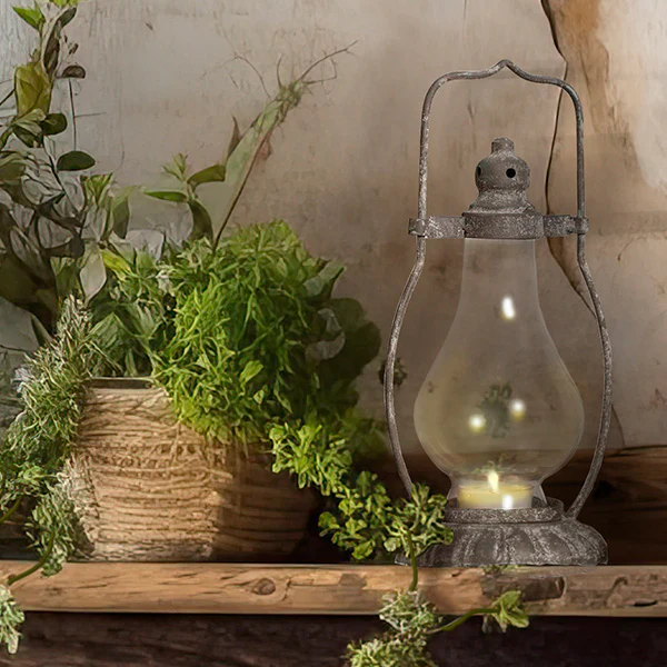 Vintage Inspired Tea Light Lantern
