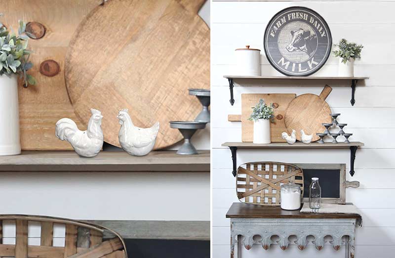 Rooster and Hen Salt & Pepper Shakers