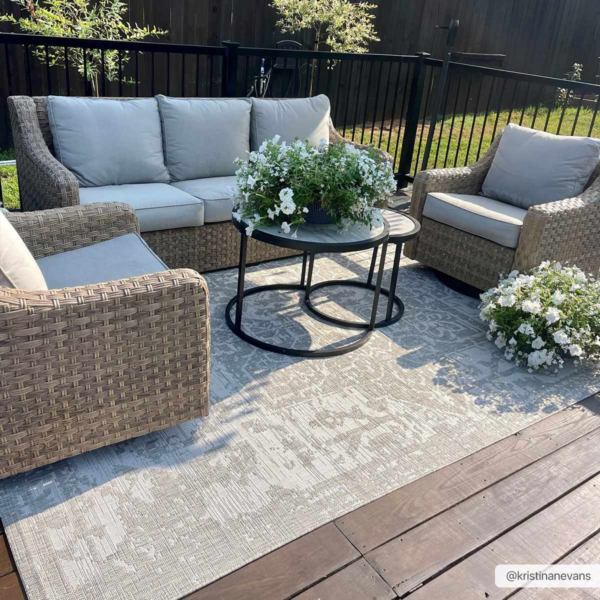 Beige Outdoor Rug