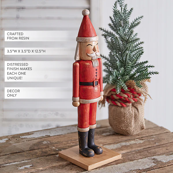 Santa Nutcracker Figurine Decor