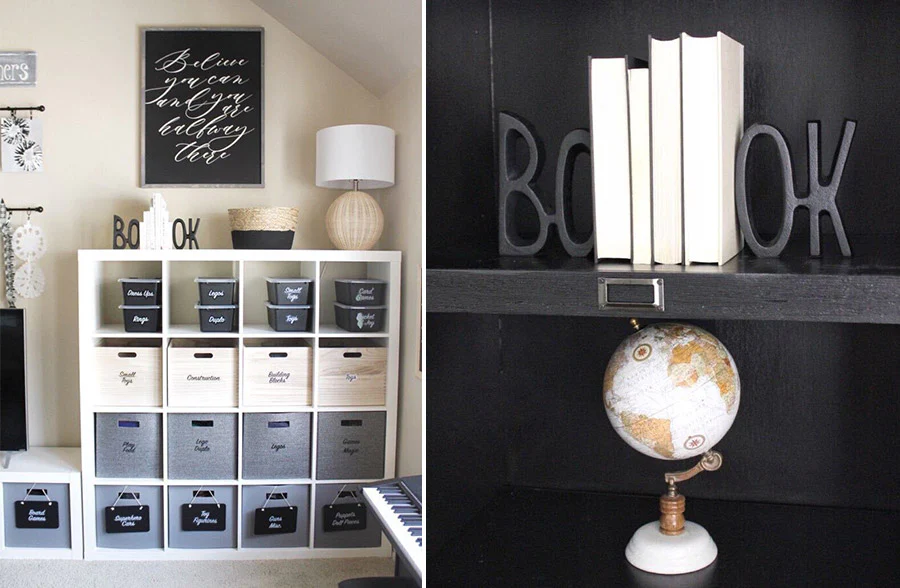 BOOK Letter Bookends