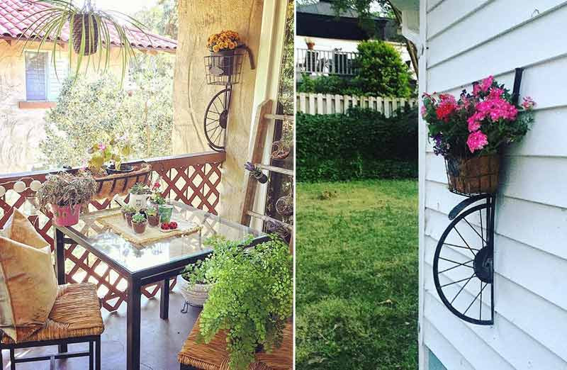 Bike and Basket Wall Art