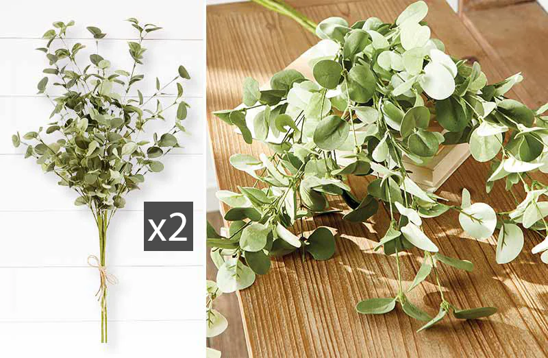 Lush Eucalyptus Bundle  Set of 2
