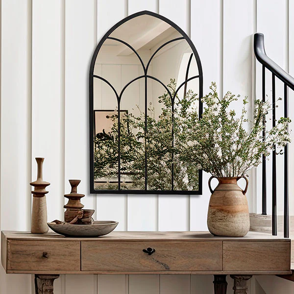 Cathedral Metal Wall Mirror