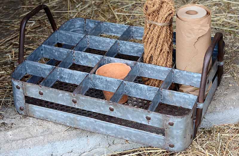 Galvanized Section Tray