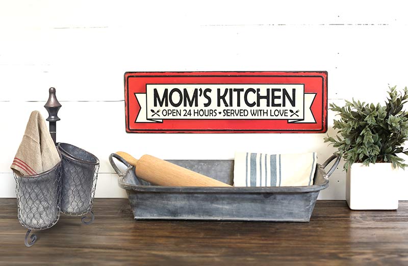 Galvanized 3 Cup Caddy