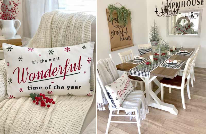 Most Wonderful Time Pillow