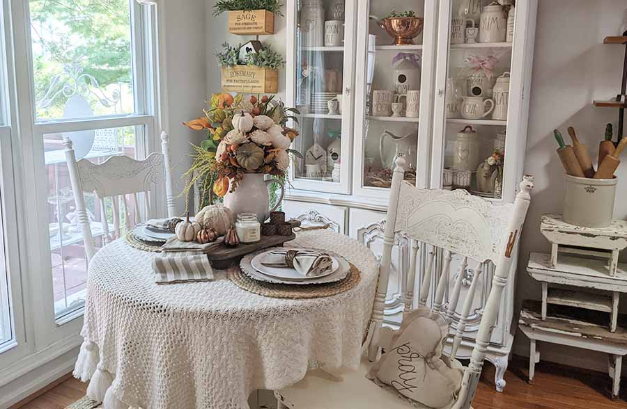 Woven Cotton Striped Napkins, Set of 4