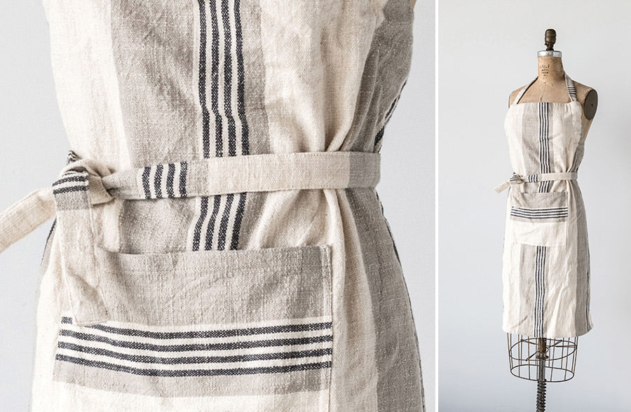 Striped Apron