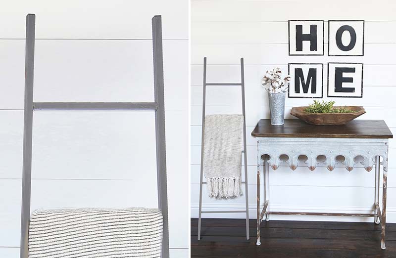 Industrial Ladder Wall Display