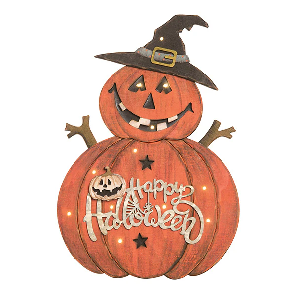 Light Up Jolly Jack-O-Lantern