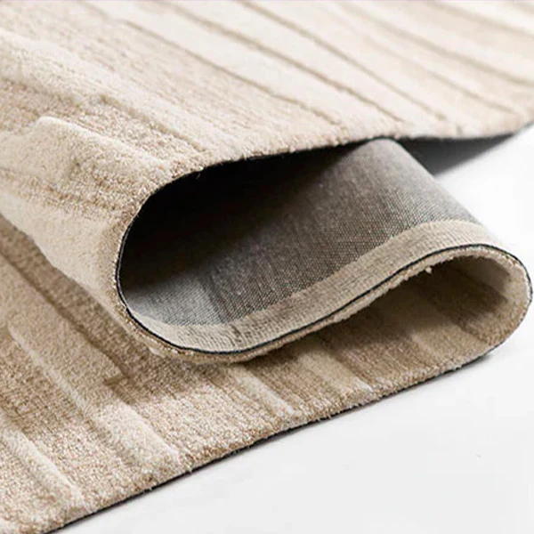 Abstract Striped Wool Area Rug, Pick Your Color/Size