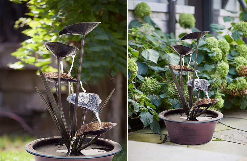 Lotus Leaf Fountain