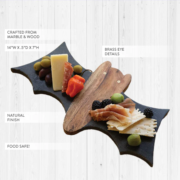 Food Safe Bat Acacia Wood Board