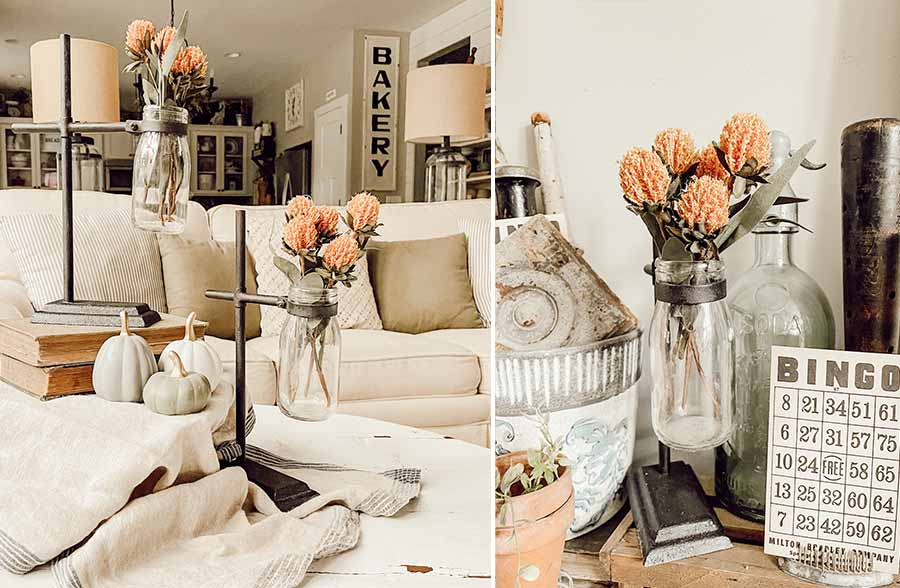 Hanging Test Tube Bud Vases, Set of 2