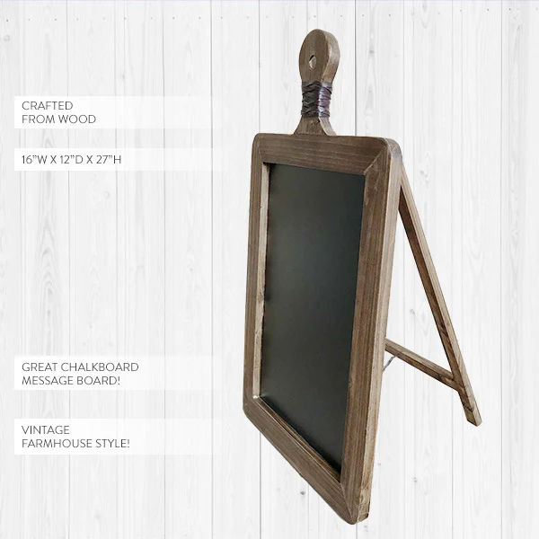MASSIVE Standing Paddle Handle Chalkboard