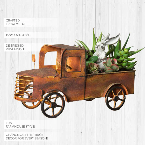 Charleston Pick-up Truck Planter