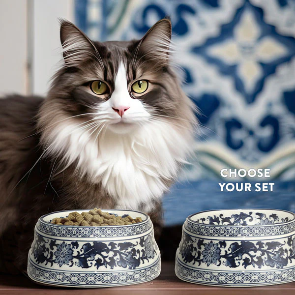 Delft Inspired Ceramic Bowl Set, Pick Your Size