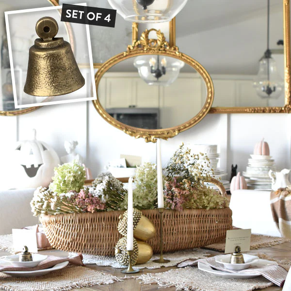 Bell Placecard Holders, Set of 4