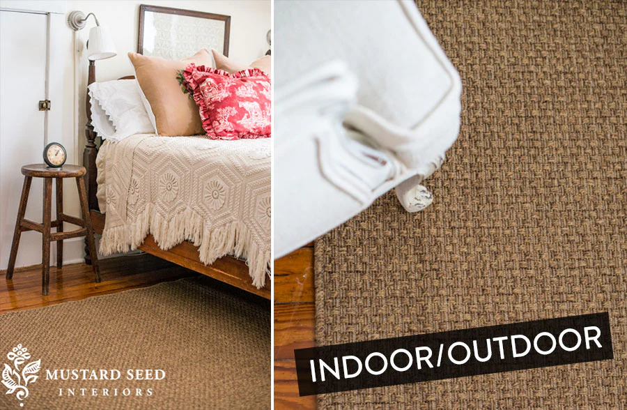 Natural Indoor/Outdoor Jute Rug, Pick Your Size